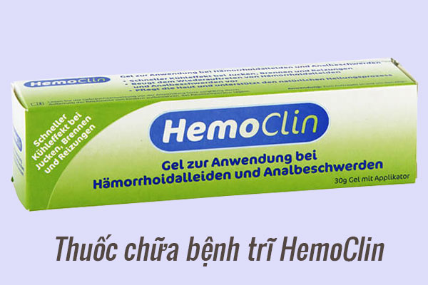 Thuốc điều trị bệnh trĩ Hemoclin