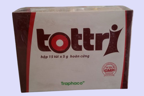 Tác dụng của thuốc Tottri